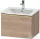 Duravit D-NEO 61x46,2 cm-es, 1 fiókos függesztett szekrény polírozott arany hatású fogantyúval, 233663XXX mosdóhoz, márványos tölgy DE4261034550000