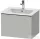 Duravit D-NEO 61x46,2 cm-es, 1 fiókos függesztett szekrény rozsdamentes acél hatású fogantyúval, 233663XXX mosdóhoz, matt betonszürke DE4261070070000