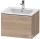 Duravit D-NEO 61x46,2 cm-es, 1 fiókos függesztett szekrény rozsdamentes acél hatású fogantyúval, 233663XXX mosdóhoz, márványos tölgy DE4261070550000