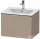 Duravit D-NEO 61x46,2 cm-es, 1 fiókos függesztett szekrény rozsdamentes acél hatású fogantyúval, 233663XXX mosdóhoz, matt len DE4261070750000