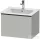 Duravit D-NEO 61x46,2 cm-es, 1 fiókos függesztett szekrény fekete fogantyúval, 233663XXX mosdóhoz, matt betonszürke DE42610BD070000