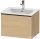 Duravit D-NEO 61x46,2 cm-es, 1 fiókos függesztett szekrény fekete fogantyúval, 233663XXX mosdóhoz, natúr tölgy DE42610BD300000