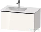 Duravit D-NEO 810x462 mm-es 1 fiókos alsószekrény 233683,234583,vagy 234683 mosdóhoz,White High Gloss Decor DE426202222
