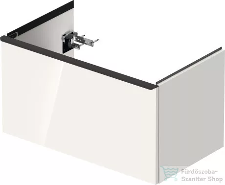 Duravit D-NEO 810x462 mm-es 1 fiókos alsószekrény 233683,234583,vagy 234683 mosdóhoz,White High Gloss Decor DE426202222