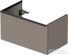 Duravit D-NEO 810x462 mm-es 1 fiókos alsószekrény 233683,234583,vagy 234683 mosdóhoz,Basalt Matt Decor DE426204343