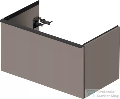 Duravit D-NEO 810x462 mm-es 1 fiókos alsószekrény 233683,234583,vagy 234683 mosdóhoz,Basalt Matt Decor DE426204343