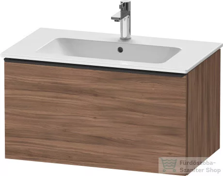 Duravit D-NEO 810x462 mm-es 1 fiókos alsószekrény 233683,234583,vagy 234683 mosdóhoz,Natural Walnut Decor DE426207979