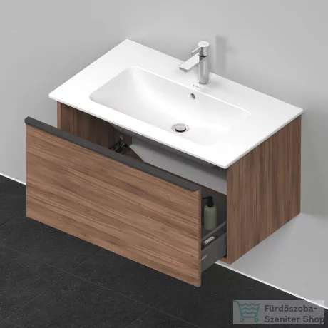 Duravit D-NEO 810x462 mm-es 1 fiókos alsószekrény 233683,234583,vagy 234683 mosdóhoz,Natural Walnut Decor DE426207979