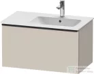 Duravit D-NEO 810x462 mm-es 1 fiókos alsószekrény 233683,234583,vagy 234683 mosdóhoz,Taupe Matt Decor DE426209191