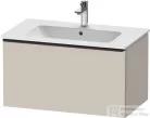 Duravit D-NEO 810x462 mm-es 1 fiókos alsószekrény 233683,234583,vagy 234683 mosdóhoz,Taupe Matt Decor DE426209191
