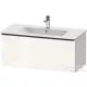 Duravit D-NEO 1010x462 mm-es 1 fiókos alsószekrény 233610 mosdóhoz,White High Gloss Decor DE426302222