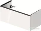 Duravit D-NEO 1010x462 mm-es 1 fiókos alsószekrény 233610 mosdóhoz,White High Gloss Decor DE426302222