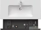 Duravit D-NEO 1010x462 mm-es 1 fiókos alsószekrény 233610 mosdóhoz,White High Gloss Decor DE426302222