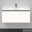 Duravit D-NEO 1010x462 mm-es 1 fiókos alsószekrény 233610 mosdóhoz,White High Gloss Decor DE426302222