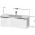 Duravit D-NEO 1210x462 mm-es 1 fiókos alsószekrény 233612,vagy 236112 mosdóhoz,Black Oak DE426401616