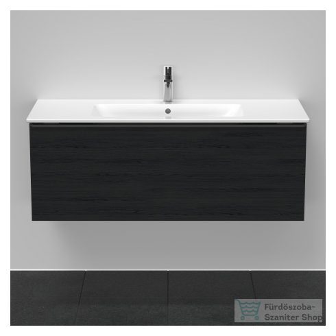 Duravit D-NEO 1210x462 mm-es 1 fiókos alsószekrény 233612,vagy 236112 mosdóhoz,Black Oak DE426401616