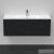 Duravit D-NEO 1210x462 mm-es 1 fiókos alsószekrény 233612,vagy 236112 mosdóhoz,Black Oak DE426401616