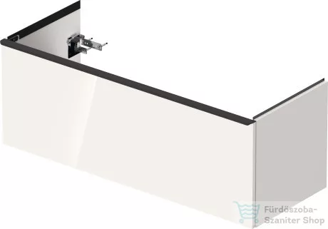 Duravit D-NEO 1210x462 mm-es 1 fiókos alsószekrény 233612,vagy 236112 mosdóhoz,White High Gloss Decor DE426402222
