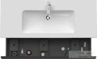 Duravit D-NEO 1210x462 mm-es 1 fiókos alsószekrény 233612,vagy 236112 mosdóhoz,White High Gloss Decor DE426402222