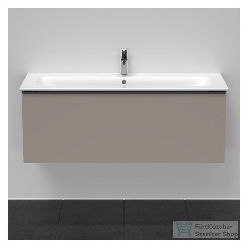 Duravit D-NEO 1210x462 mm-es 1 fiókos alsószekrény 233612,vagy 236112 mosdóhoz,Basalt Matt Decor DE426404343