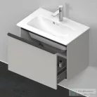 Duravit D-NEO 610x372 mm-es 1 fiókos alsószekrény 234263 mosdóhoz,Concrete Grey Matt Decor DE426800707