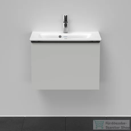 Duravit D-NEO 610x372 mm-es 1 fiókos alsószekrény 234263 mosdóhoz,Concrete Grey Matt Decor DE426800707