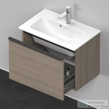 Duravit D-NEO 610x372 mm-es 1 fiókos alsószekrény 234263 mosdóhoz,Oak Terra DE426803535