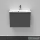 Duravit D-NEO 610x372 mm-es 1 fiókos alsószekrény 234263 mosdóhoz,Graphite Matt Decor DE426804949