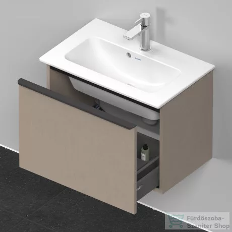Duravit D-NEO 610x372 mm-es 1 fiókos alsószekrény 234263 mosdóhoz,Linen Decor DE426807575