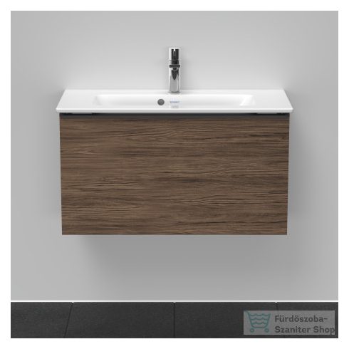 Duravit D-NEO 810x372 mm-es,1 fiókos függesztett szekrény 234283 mosdóhoz,Walnut Dark Decor DE426902121