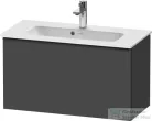 Duravit D-NEO 810x372 mm-es,1 fiókos függesztett szekrény 234283 mosdóhoz,Graphite Matt Decor DE426904949