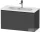 Duravit D-NEO 810x372 mm-es,1 fiókos függesztett szekrény 234283 mosdóhoz,Graphite Matt Decor DE426904949