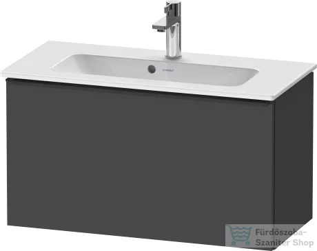 Duravit D-NEO 810x372 mm-es,1 fiókos függesztett szekrény 234283 mosdóhoz,Graphite Matt Decor DE426904949