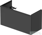 Duravit D-NEO 810x372 mm-es,1 fiókos függesztett szekrény 234283 mosdóhoz,Graphite Matt Decor DE426904949