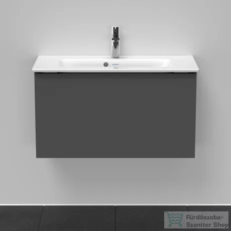 Duravit D-NEO 810x372 mm-es,1 fiókos függesztett szekrény 234283 mosdóhoz,Graphite Matt Decor DE426904949