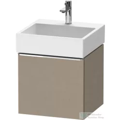   Duravit D-NEO 48,4x44,2 cm-es, 1 fiókos alsószekrény króm fogantyúval 235050 mosdóhoz, matt len DE4270010750000