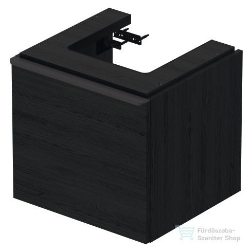 Duravit D-NEO 484x442 mm-es,1 fiókos függesztett szekrény 235050 mosdóhoz,Black Oak DE427001616