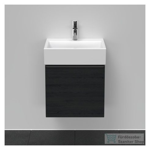 Duravit D-NEO 484x442 mm-es,1 fiókos függesztett szekrény 235050 mosdóhoz,Black Oak DE427001616