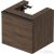 Duravit D-NEO 484x442 mm-es,1 fiókos függesztett szekrény 235050 mosdóhoz,Walnut Dark Decor DE427002121