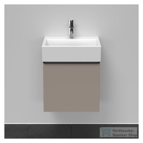 Duravit D-NEO 484x442 mm-es,1 fiókos függesztett szekrény 235050 mosdóhoz,Basalt Matt Decor DE427004343
