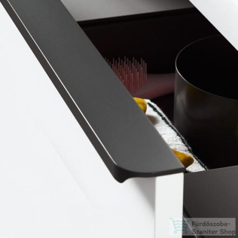 Duravit D-NEO 484x442 mm-es,1 fiókos függesztett szekrény 235050 mosdóhoz,Graphite Matt Decor DE427004949