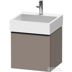   Duravit D-NEO 48,4x44,2 cm-es, 1 fiókos alsószekrény fekete fogantyúval 235050 mosdóhoz, matt bazalt DE42700BD430000
