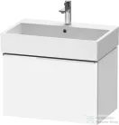 Duravit D-NEO 68,4x44,2 cm-es, 1 fiókos alsószekrény króm fogantyúval 235070 mosdóhoz, matt fehér DE4272010180000