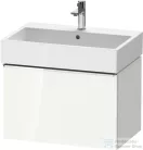 Duravit D-NEO 68,4x44,2 cm-es, 1 fiókos alsószekrény króm fogantyúval 235070 mosdóhoz, fényes fehér DE4272010220000