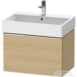   Duravit D-NEO 68,4x44,2 cm-es, 1 fiókos alsószekrény króm fogantyúval 235070 mosdóhoz, natúr tölgy DE4272010300000