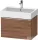 Duravit D-NEO 68,4x44,2 cm-es, 1 fiókos alsószekrény króm fogantyúval 235070 mosdóhoz, matt dió DE4272010790000