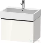 Duravit D-NEO 684x442 mm-es,1 fiókos függesztett szekrény 235070 mosdóhoz,White High Gloss Decor DE427202222