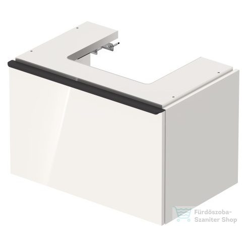 Duravit D-NEO 684x442 mm-es,1 fiókos függesztett szekrény 235070 mosdóhoz,White High Gloss Decor DE427202222