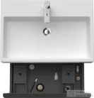 Duravit D-NEO 684x442 mm-es,1 fiókos függesztett szekrény 235070 mosdóhoz,White High Gloss Decor DE427202222