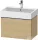 Duravit D-NEO 68,4x44,2 cm-es, 1 fiókos alsószekrény rozsdamentes acél színű fogantyúval 235070 mosdóhoz, natúr tölgy DE4272070300000